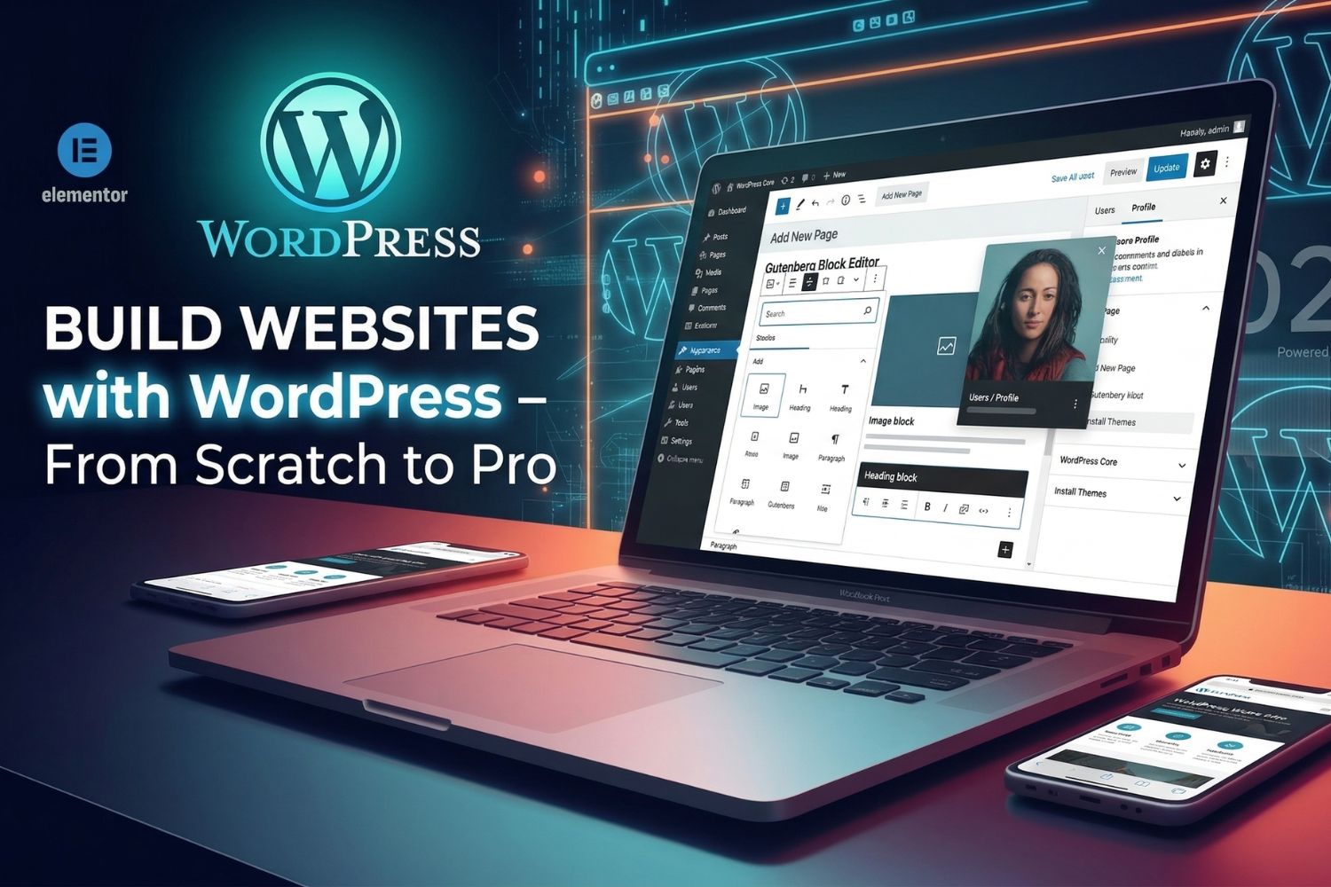 Build Websites with WordPress – From Scratch to Pro
